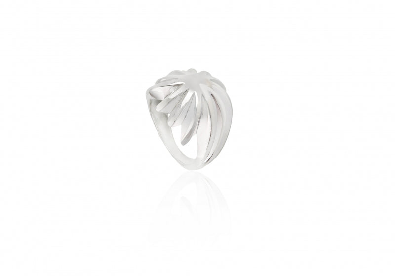 Srebrni prsten Silver & Gold STAR